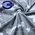 sportswear clothing 100% polyester sublimation camouflage printed mesh fabric